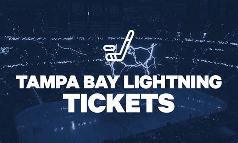 buy tampa bay lightning tickets